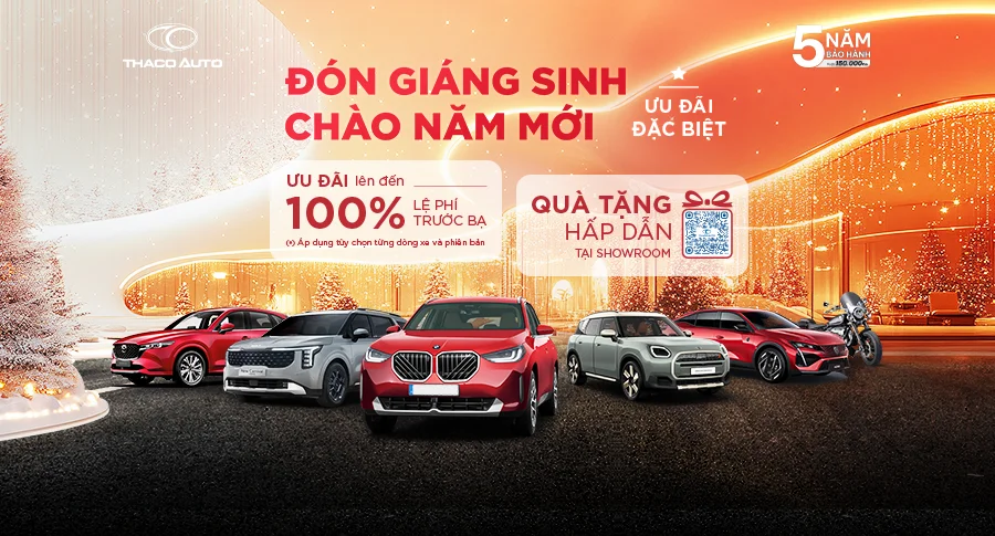 ĐÓN GIÁNG SINH, CHÀO NĂM MỚI - ƯU ĐÃI & QUÀ TẶNG ĐẶC BIỆT