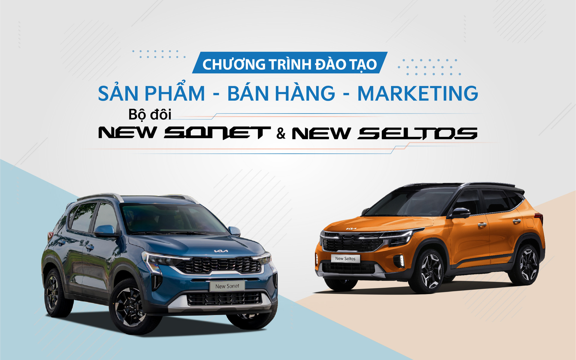 THACO AUTO Cần Thơ tham gia đào tạo kiến thức sản phẩm bộ đôi Kia New Sonet và Kia New Seltos