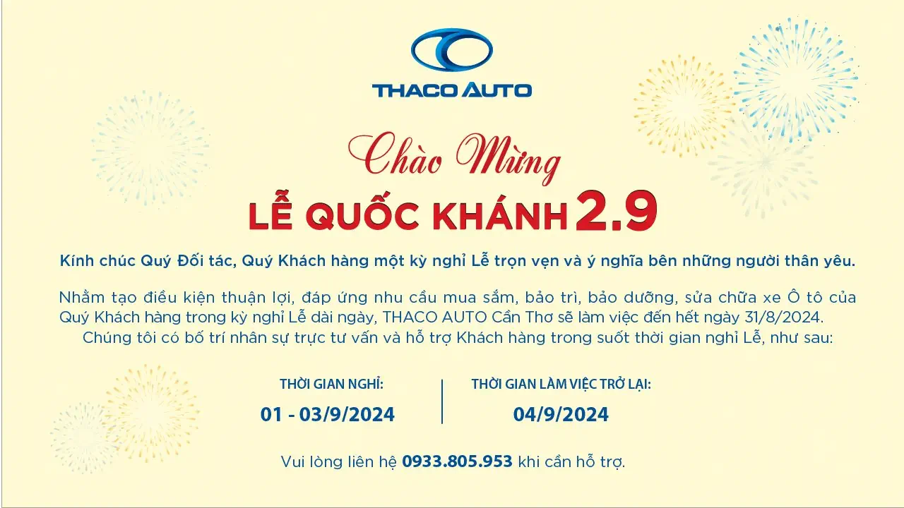 CHÀO MỪNG LỄ QUỐC KHÁNH 2/9