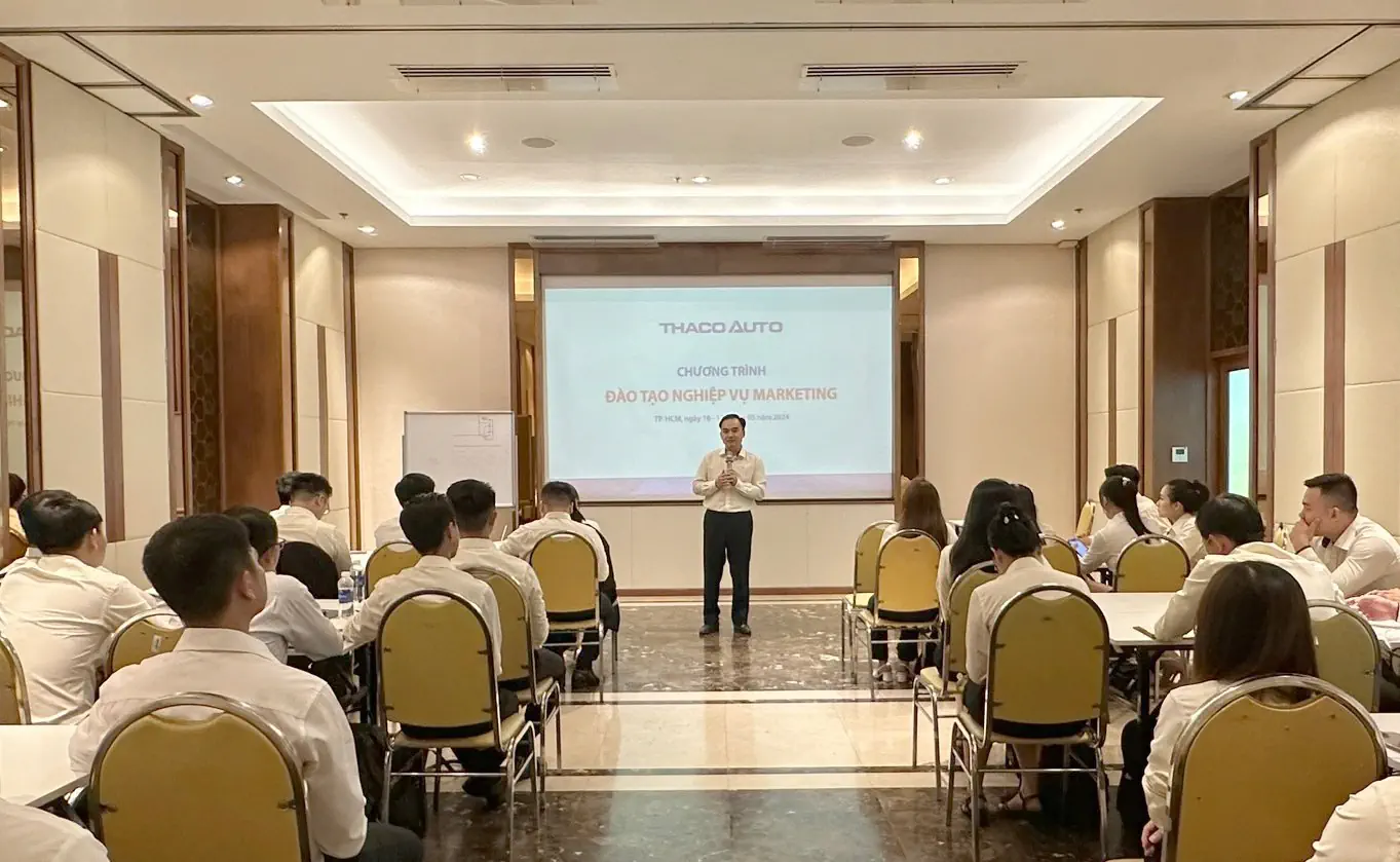 THACO AUTO Cần Thơ nâng cao kỹ năng sáng tạo nội dung cho nhân sự phụ trách Marketing