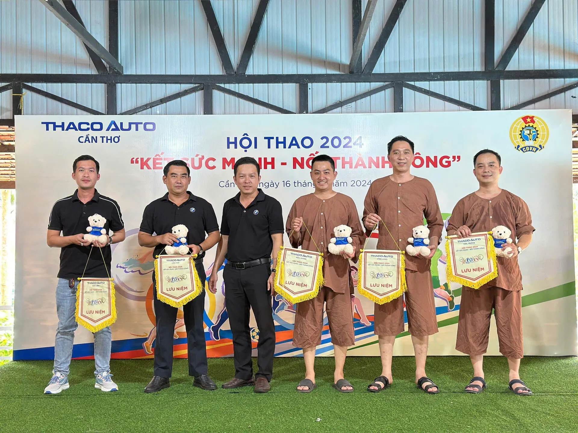 THACO AUTO Cần Thơ khép lại Hội thao năm 2024 với nhiều dấu ấn đẹp