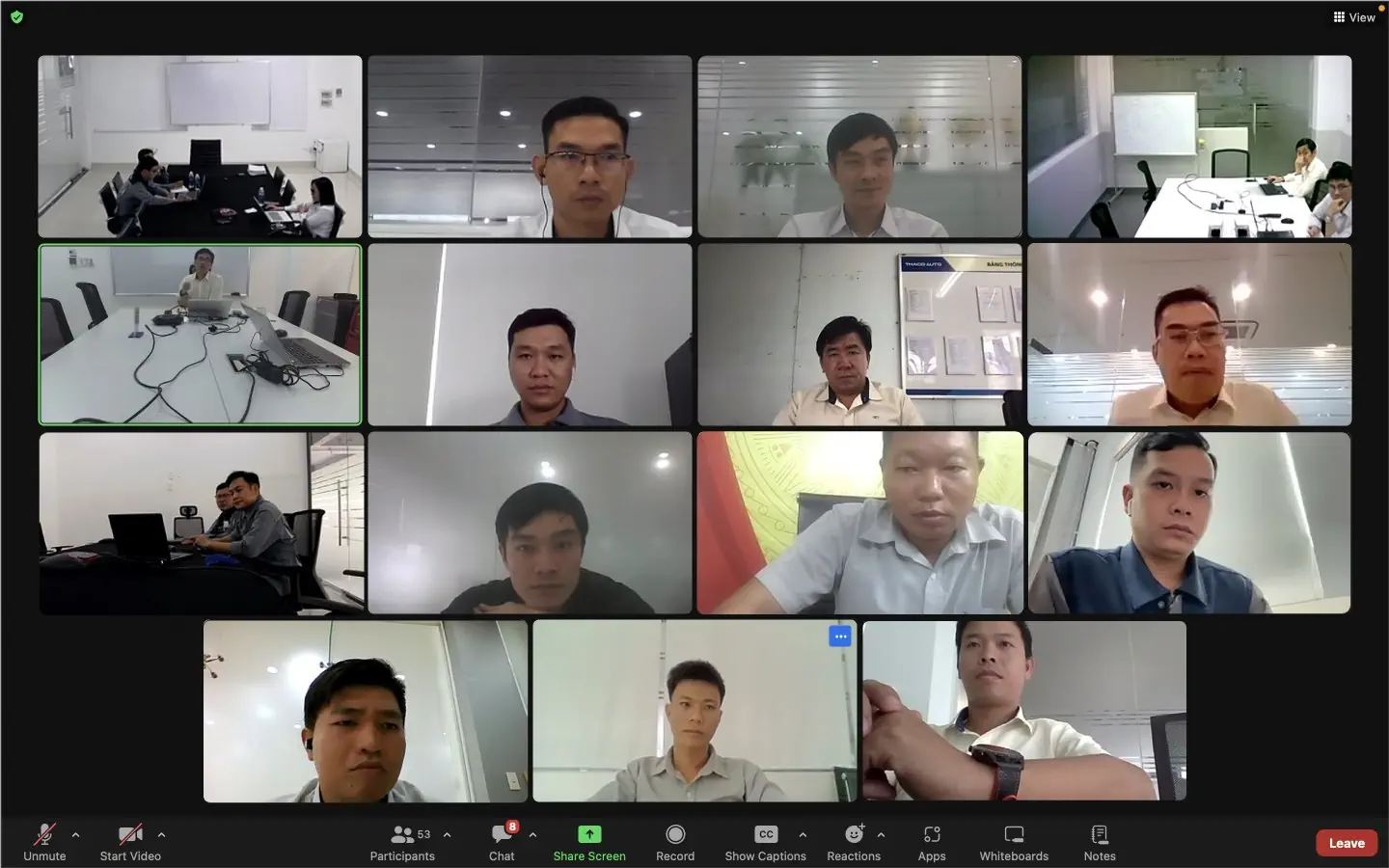 Đào tạo nâng cao nghiệp vụ quản lý chất lượng xe tại THACO AUTO Cần Thơ